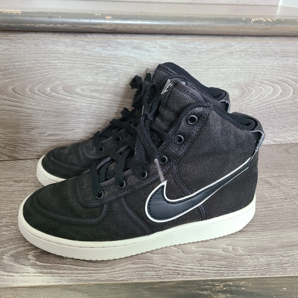 Nike Vandal high top shoes sneakers size 4y kids - Picture 4 of 7